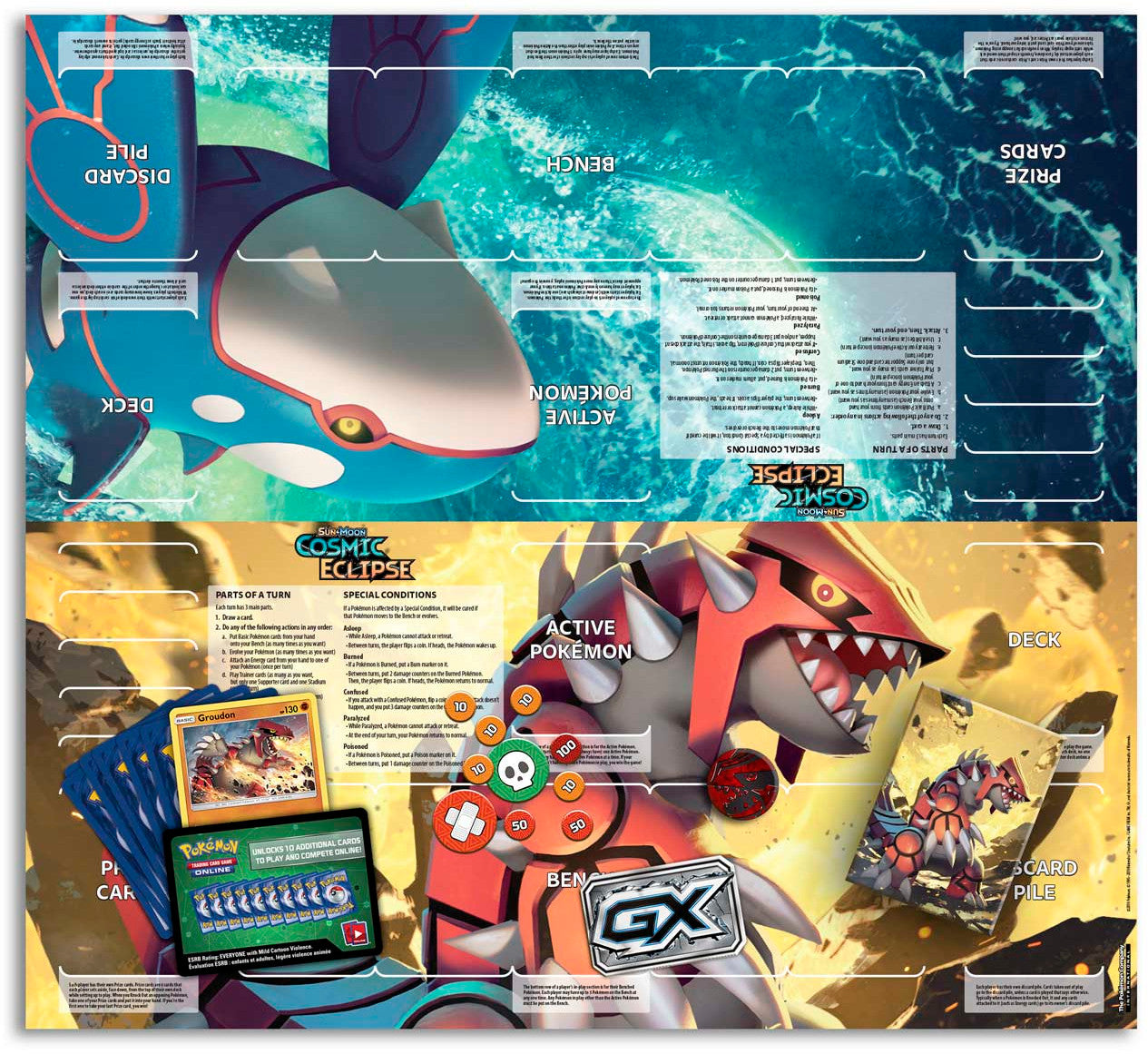 Sun & Moon: Cosmic Eclipse - Theme Deck (Unseen Depths) | Galaxy Games LLC