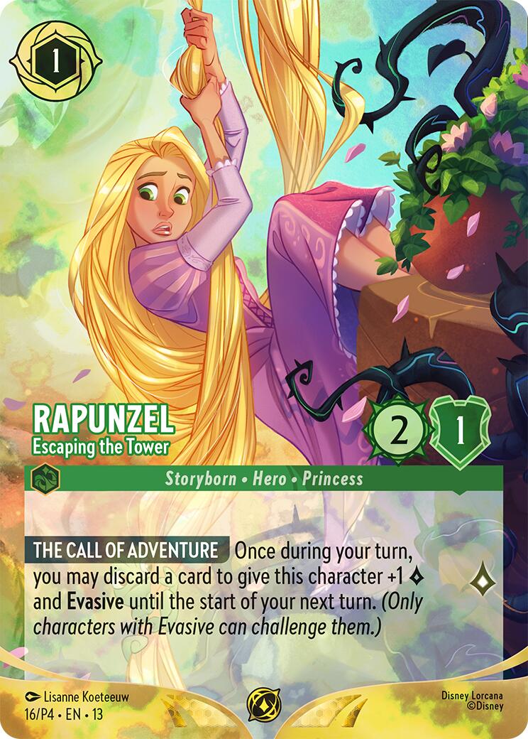 Rapunzel - Escaping the Tower (Store Championship) (16) [Promo Cards] | Galaxy Games LLC
