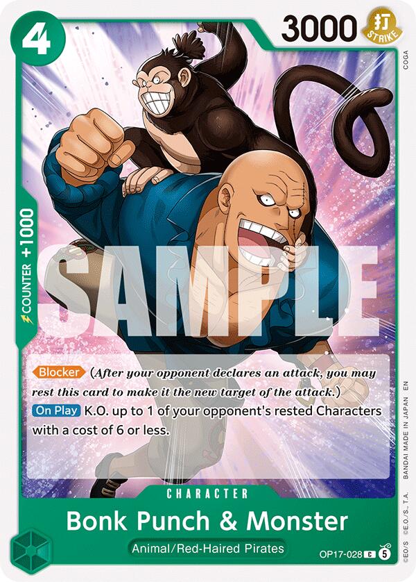 Bonk Punch & Monster [The World's Strongest Warriors] | Galaxy Games LLC