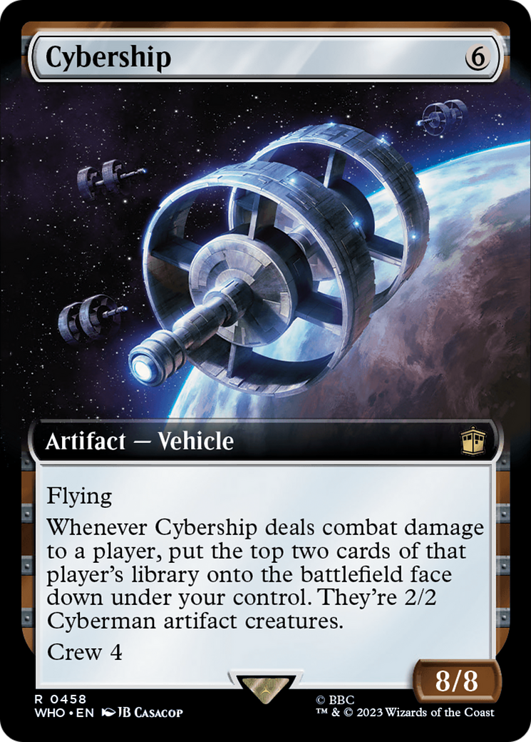 Cybership (Extended Art) [Doctor Who] | Galaxy Games LLC