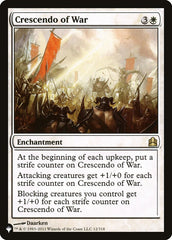 Crescendo of War [The List] | Galaxy Games LLC