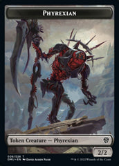 Phyrexian // Zombie Double-Sided Token [Dominaria United Tokens] | Galaxy Games LLC