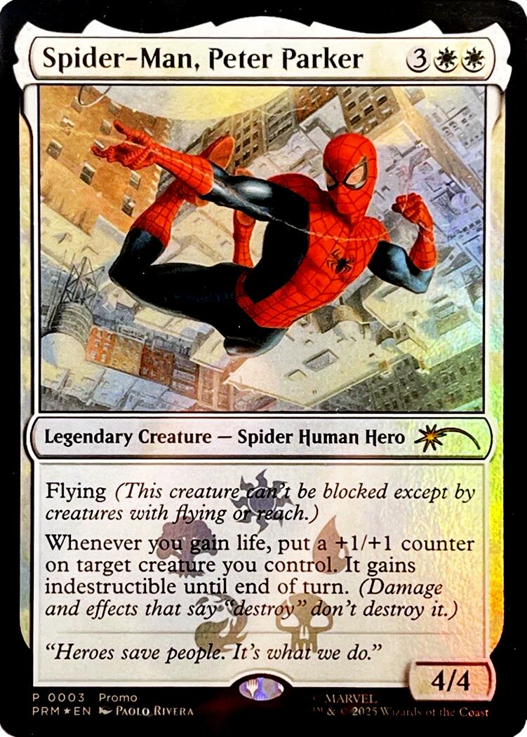 Spider-Man, Peter Parker [Marvel's Spider-Man Promos] | Galaxy Games LLC