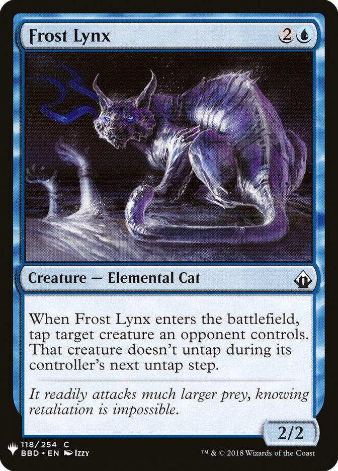 Frost Lynx [Mystery Booster] | Galaxy Games LLC