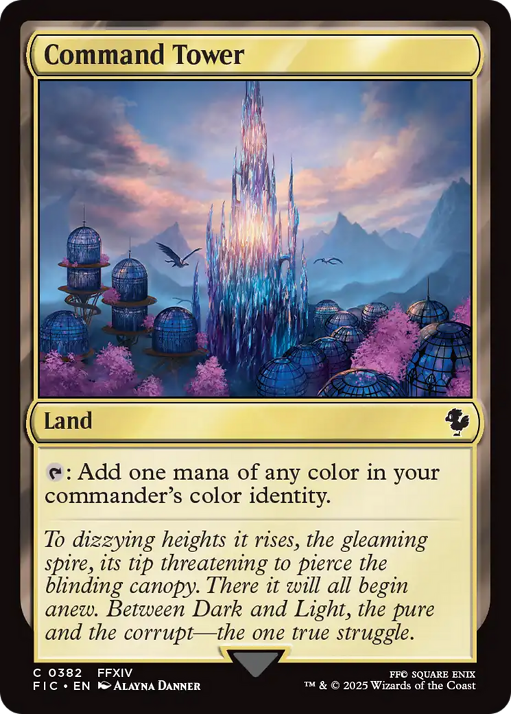 Command Tower (0382) [FINAL FANTASY Commander] | Galaxy Games LLC