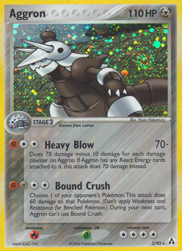 Aggron (2/92) [EX: Legend Maker] | Galaxy Games LLC