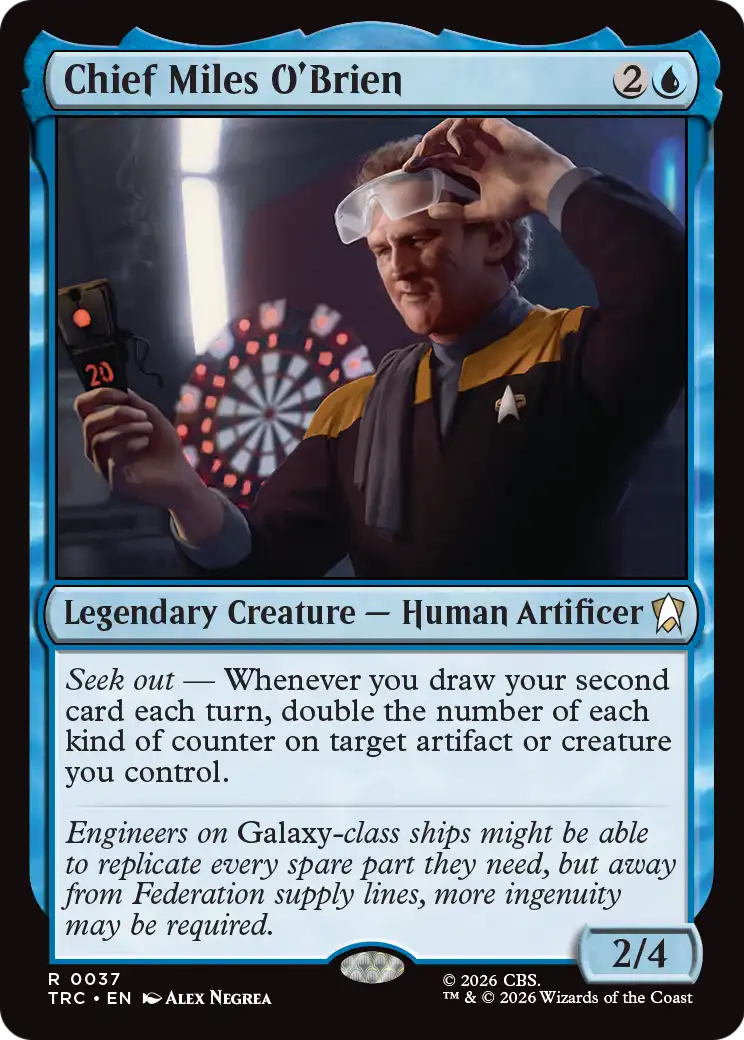 Chief Miles O'Brien [Star Trek Commander] | Galaxy Games LLC