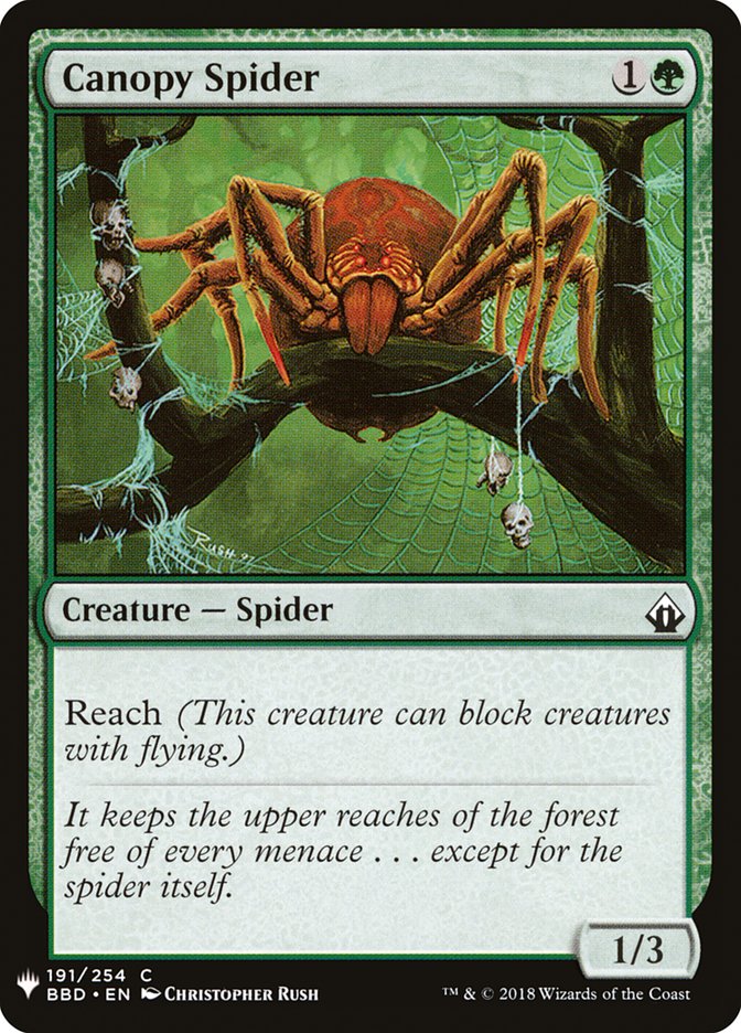 Canopy Spider [Mystery Booster] | Galaxy Games LLC