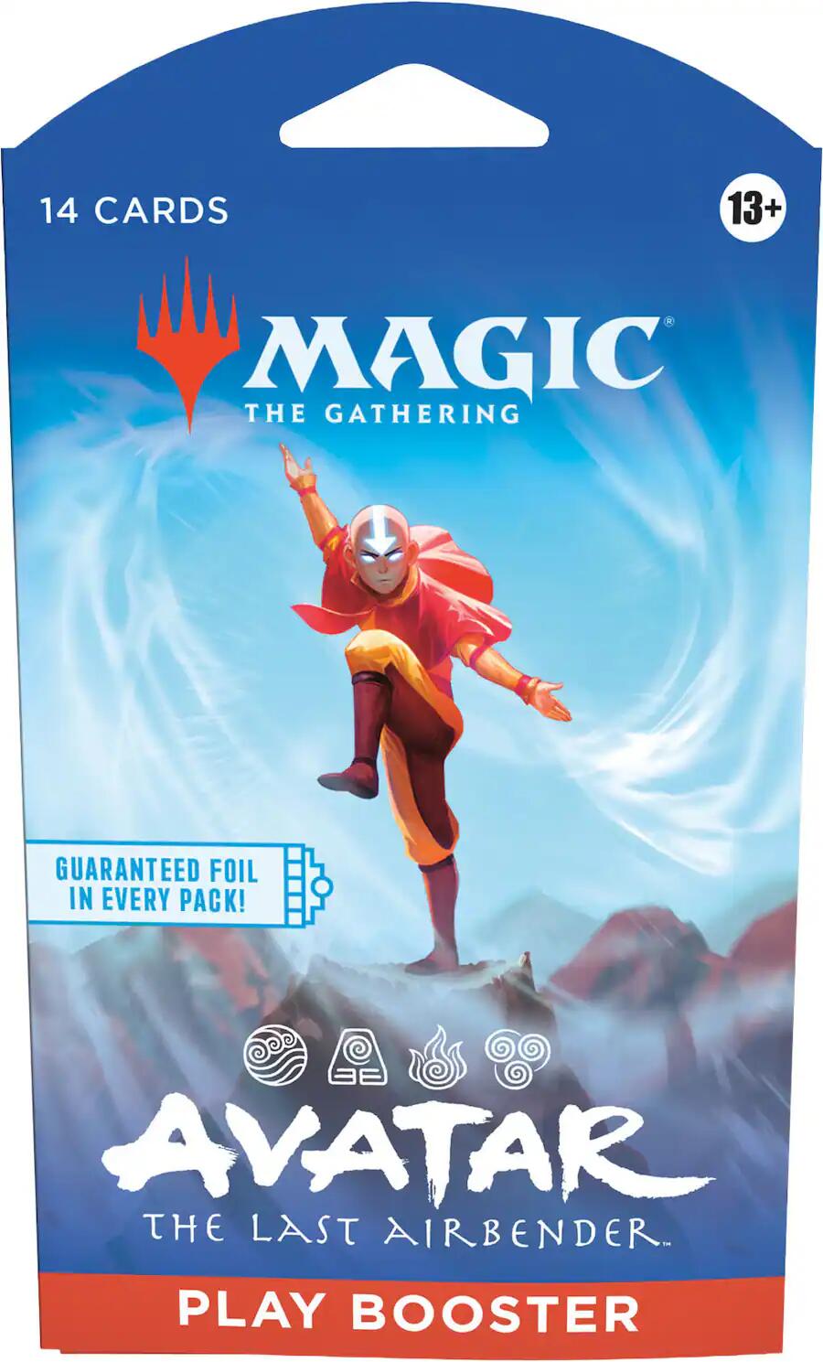 Avatar: The Last Airbender - Sleeved Play Booster Pack | Galaxy Games LLC