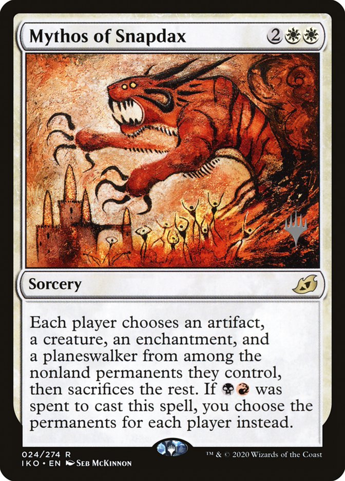 Mythos of Snapdax (Promo Pack) [Ikoria: Lair of Behemoths Promos] | Galaxy Games LLC