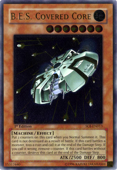 B.E.S. Covered Core (UTR) [SOI-EN013] Ultimate Rare | Galaxy Games LLC