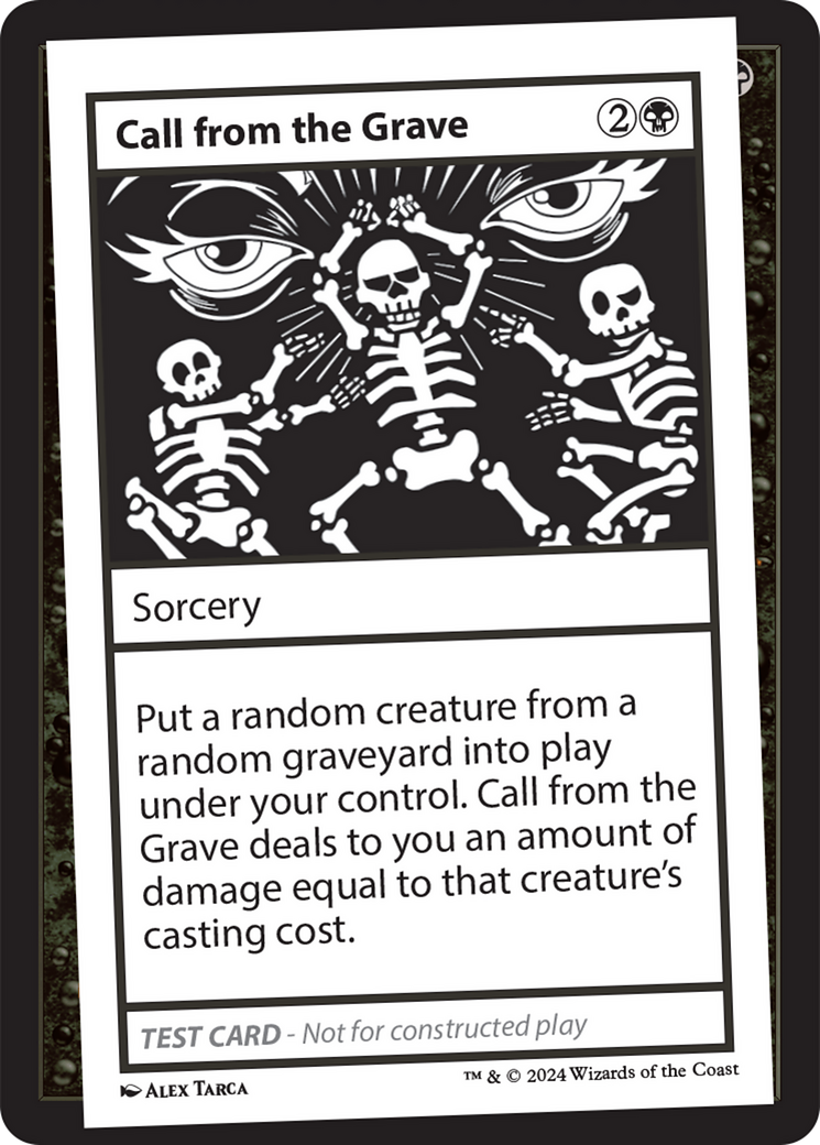 Call from the Grave [Mystery Booster 2 Playtest Cards] | Galaxy Games LLC