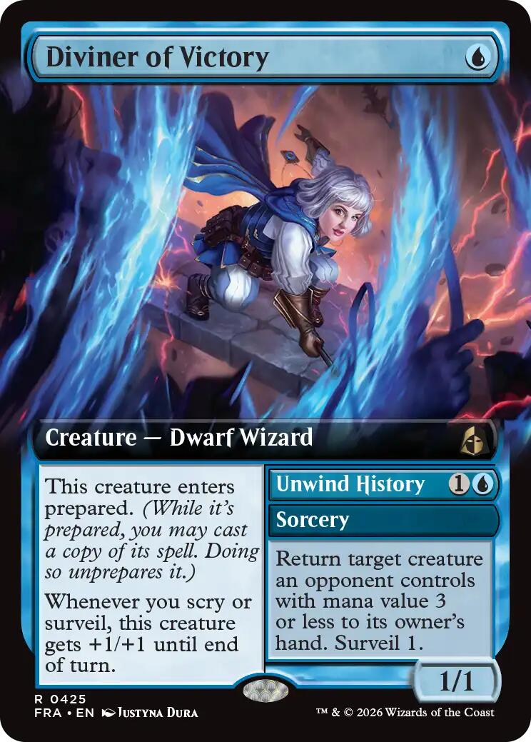 Diviner of Victory (Extended) [Reality Fracture] | Galaxy Games LLC