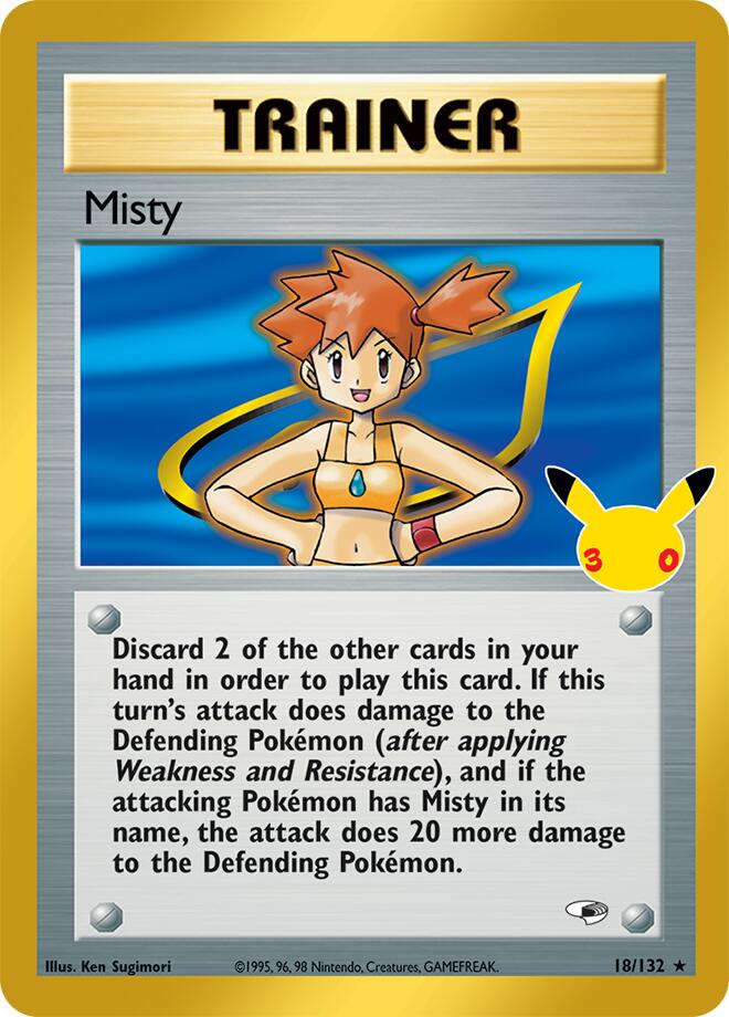 Misty (18/132) [Mega Evolution: 30th Celebration Classic Collection] | Galaxy Games LLC
