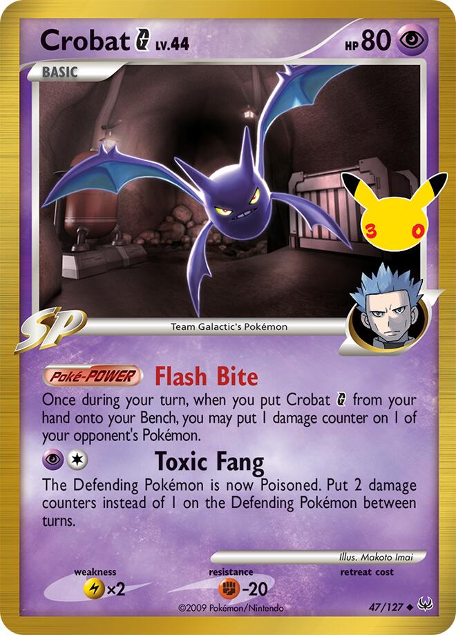 Crobat G (47/127) [Mega Evolution: 30th Celebration Classic Collection] | Galaxy Games LLC