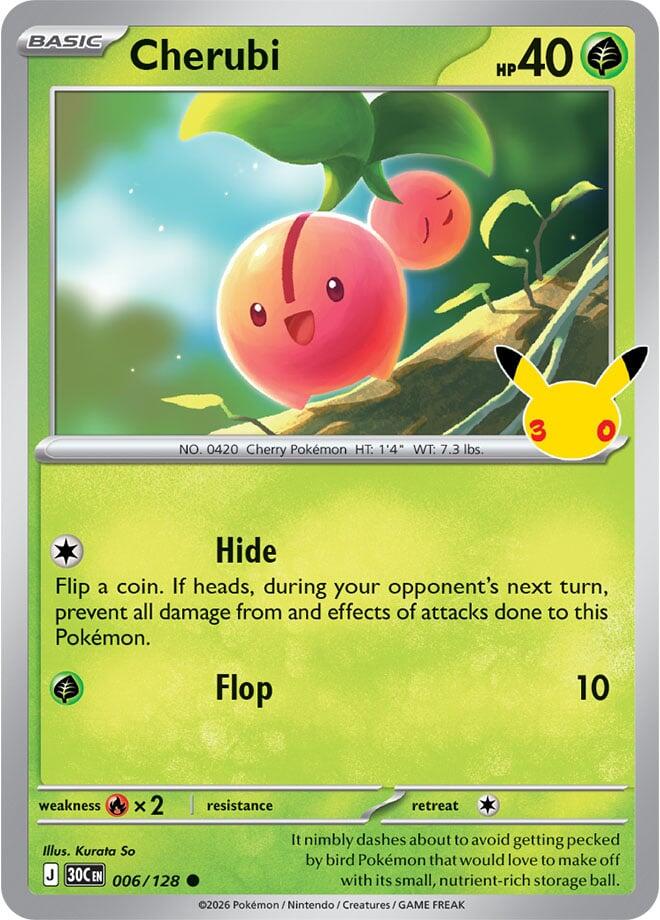 Cherubi (006/128) [Mega Evolution: 30th Celebration] | Galaxy Games LLC