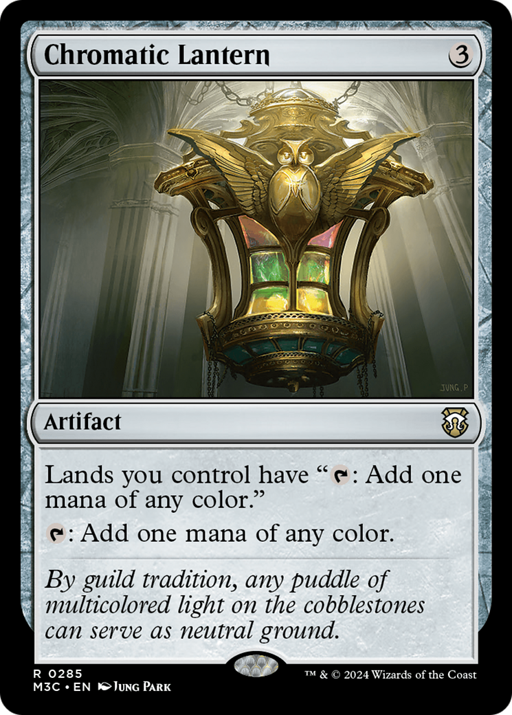 Chromatic Lantern (Ripple Foil) [Modern Horizons 3 Commander] | Galaxy Games LLC