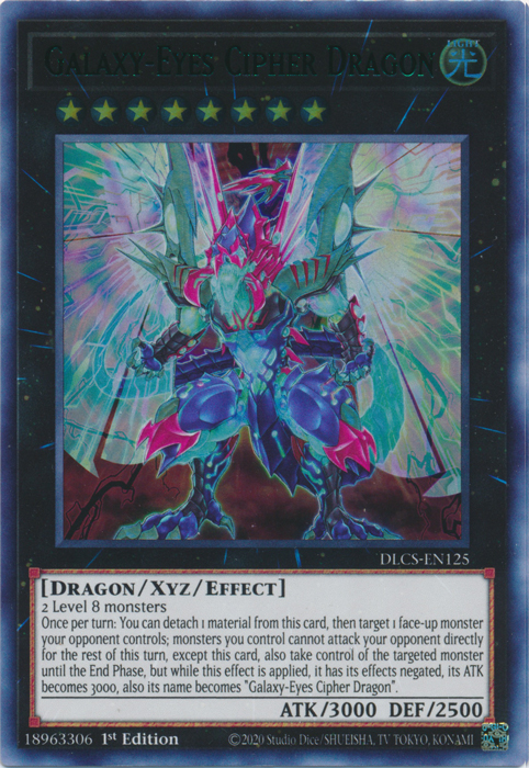 Galaxy-Eyes Cipher Dragon (Green) [DLCS-EN125] Ultra Rare | Galaxy Games LLC