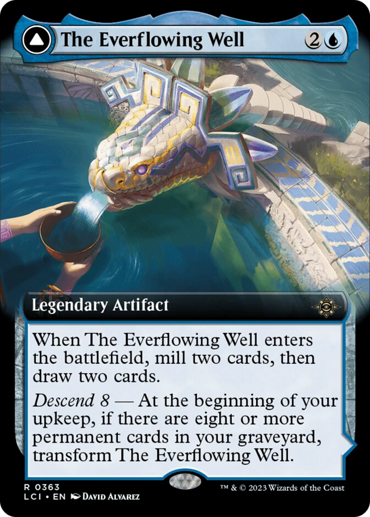 The Everflowing Well // The Myriad Pools (Extended Art) [The Lost Caverns of Ixalan] | Galaxy Games LLC