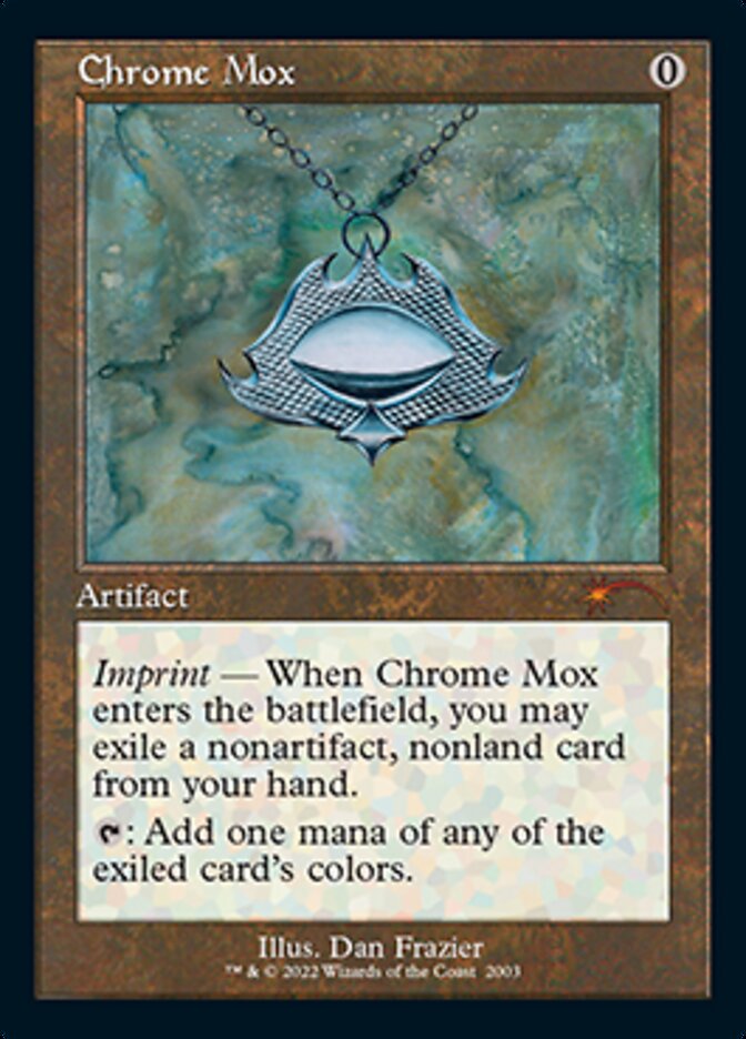 Chrome Mox (Retro) [Secret Lair Countdown Kit] | Galaxy Games LLC