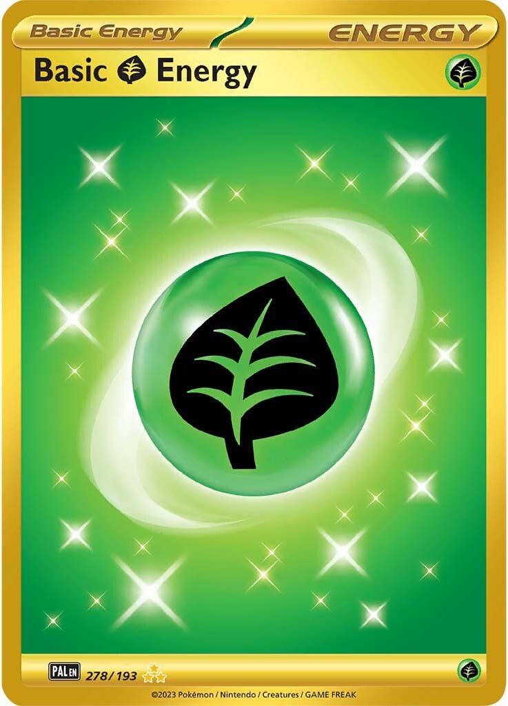 Basic Grass Energy (278/193) [Scarlet & Violet: Paldea Evolved] | Galaxy Games LLC