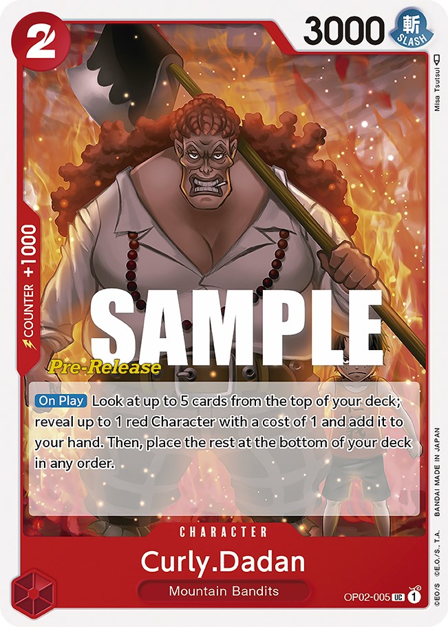 Curly.Dadan [Paramount War Pre-Release Cards] | Galaxy Games LLC