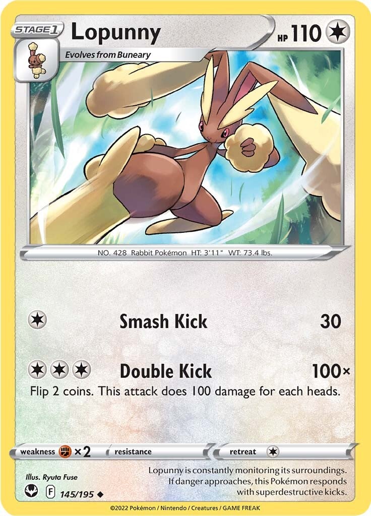 Lopunny (145/195) [Sword & Shield: Silver Tempest] | Galaxy Games LLC