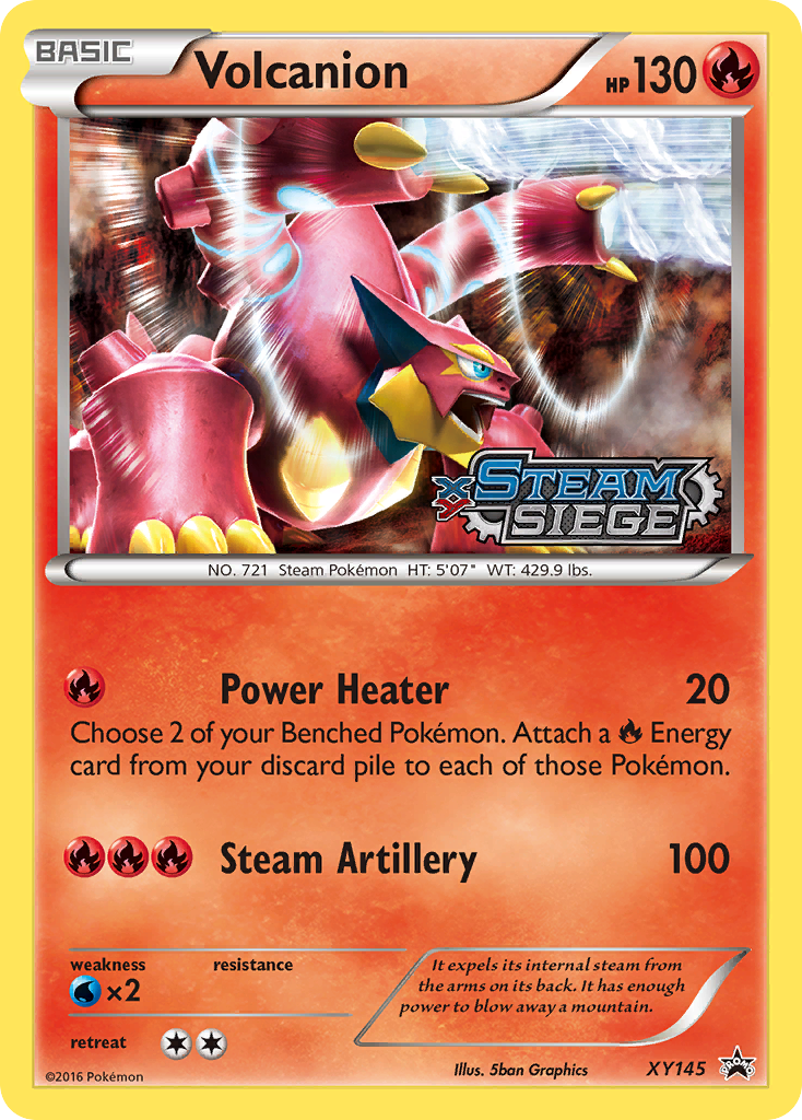 Volcanion (XY145) [XY: Black Star Promos] | Galaxy Games LLC