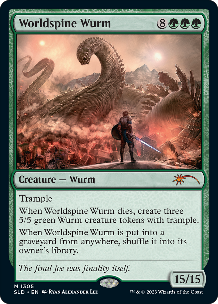 Worldspine Wurm [Secret Lair Drop Series] | Galaxy Games LLC