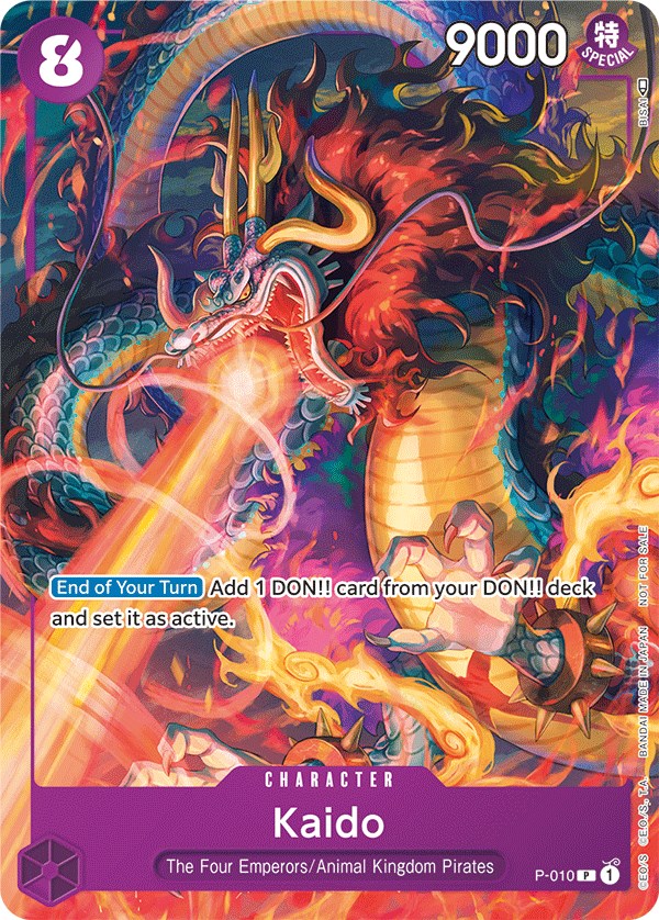 Kaido (Tournament Pack Vol. 1) [One Piece Promotion Cards] | Galaxy Games LLC