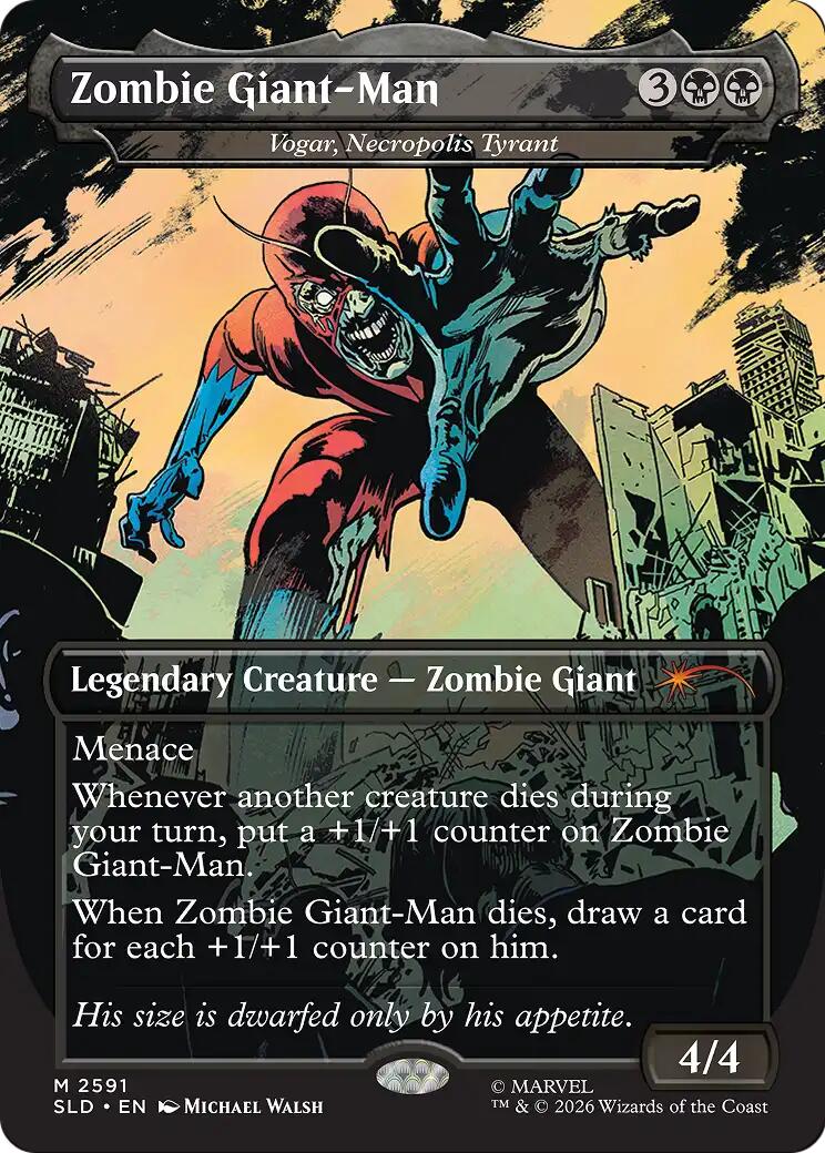 Zombie Giant-Man - Vogar, Necropolis Tyrant [Secret Lair Drop Series] | Galaxy Games LLC