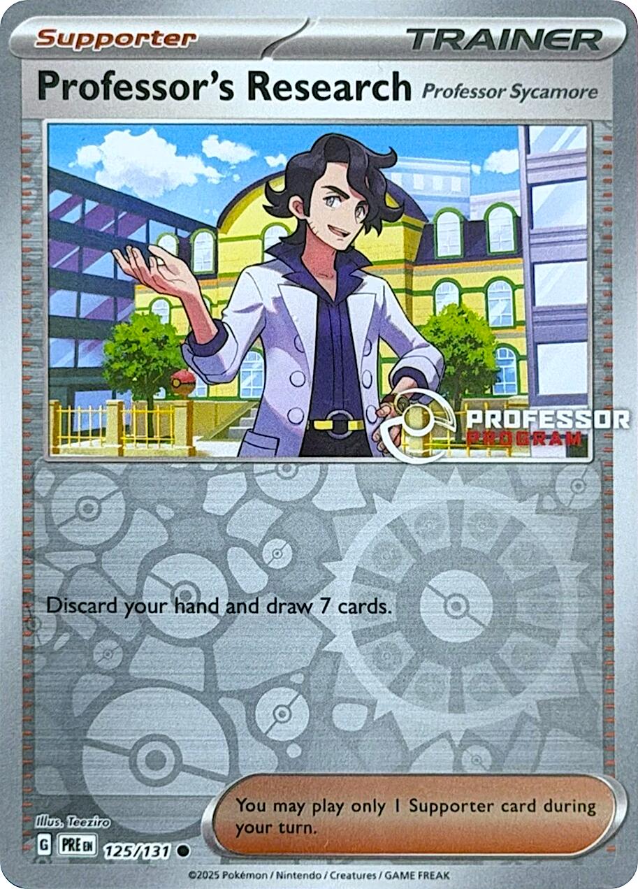 Professor's Research [Professor Sycamore] - 125/131 [Professor Program Promos] | Galaxy Games LLC