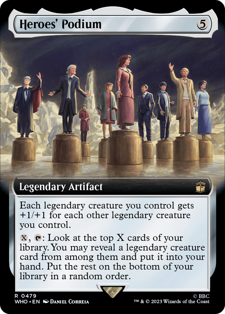 Heroes' Podium (Extended Art) [Doctor Who] | Galaxy Games LLC