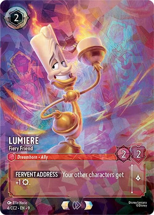 Lumiere - Fiery Friend (4) [Promo Cards] | Galaxy Games LLC