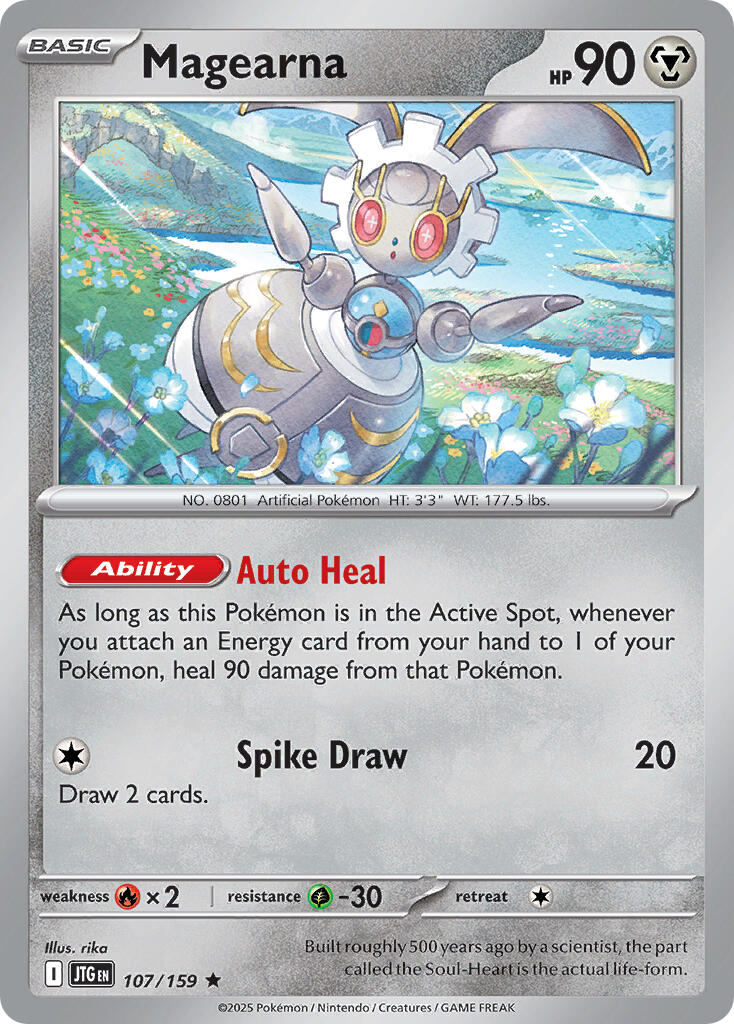 Magearna (107/159) (Deck Exclusive) [Scarlet & Violet: Journey Together] | Galaxy Games LLC