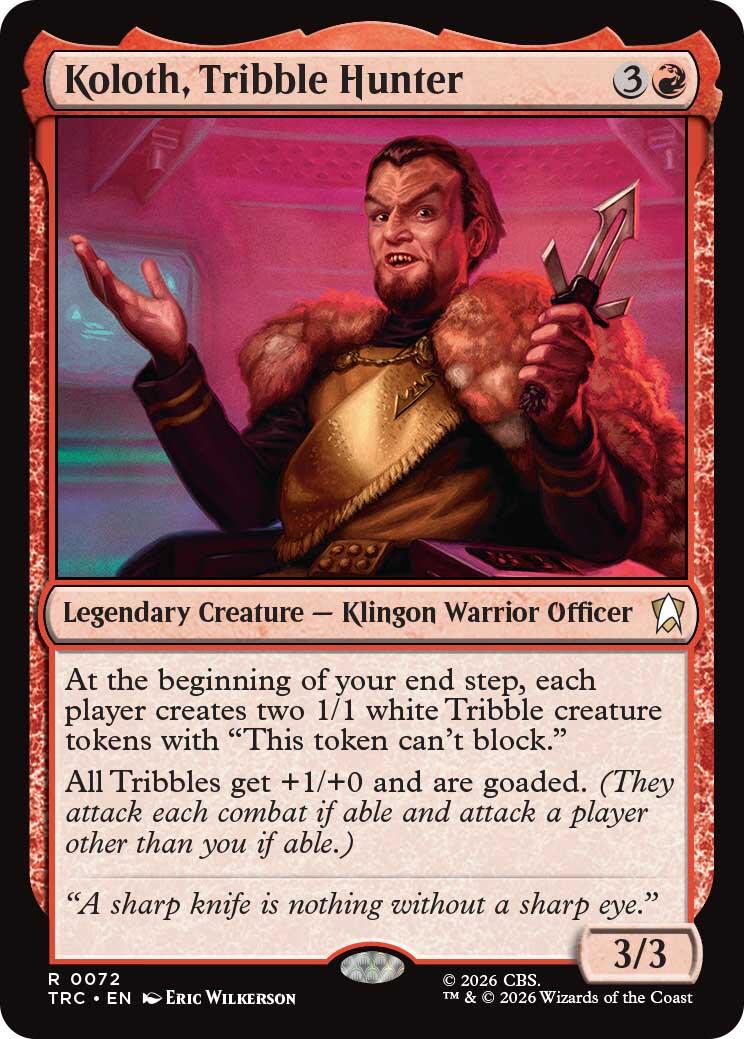 Koloth, Tribble Hunter [Star Trek Commander] | Galaxy Games LLC