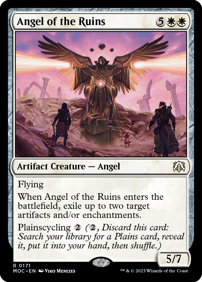 Angel of the Ruins [March of the Machine Commander] | Galaxy Games LLC