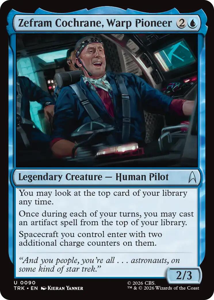 Zephram Cochrane, Warp Pioneer [Star Trek] | Galaxy Games LLC