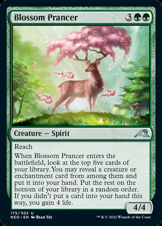 Blossom Prancer [Kamigawa: Neon Dynasty] | Galaxy Games LLC