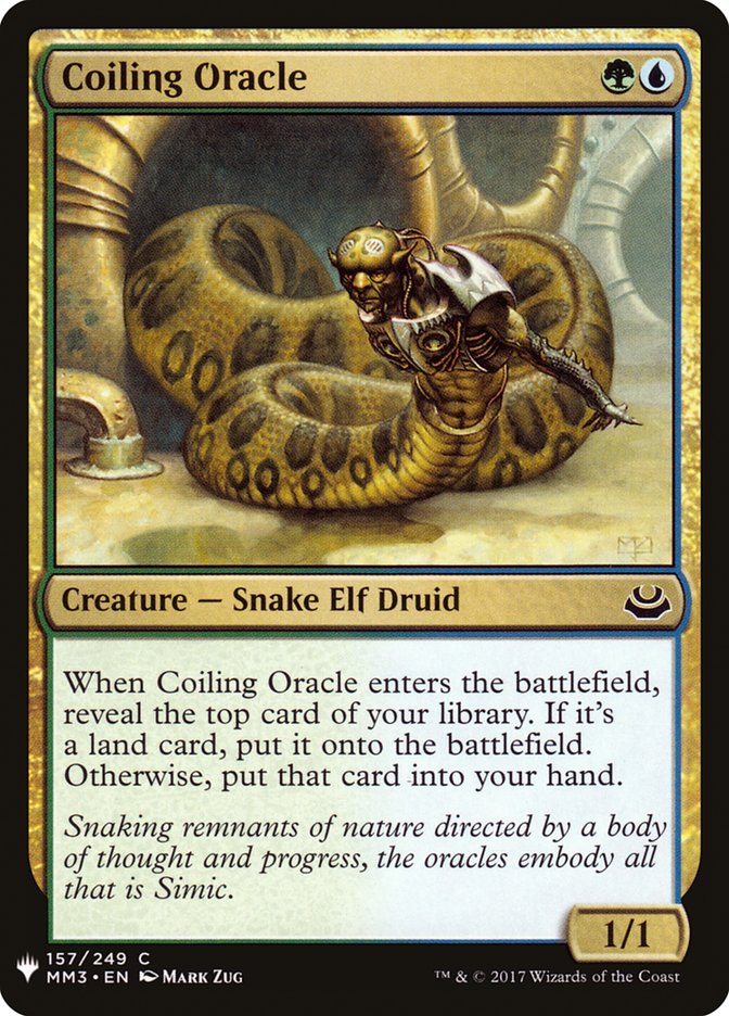 Coiling Oracle [Mystery Booster] | Galaxy Games LLC