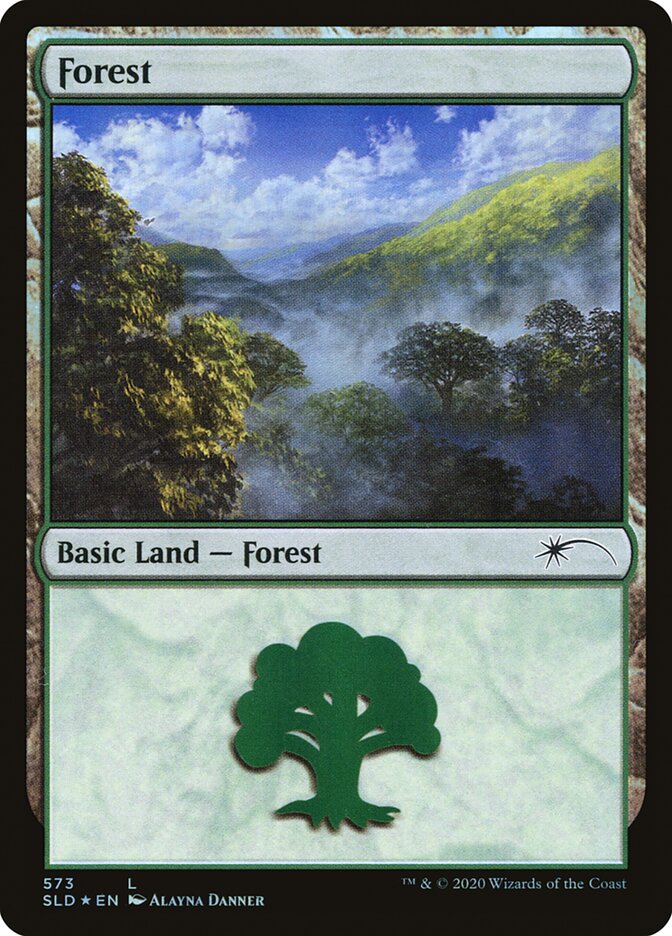 Forest (Lands) (573) [Secret Lair Drop Promos] | Galaxy Games LLC