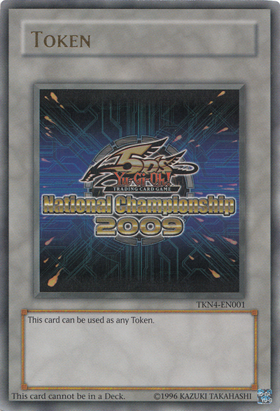 Yu-Gi-Oh 5D's 2009 National Championship Token [TKN4-EN001] Ultra Rare | Galaxy Games LLC