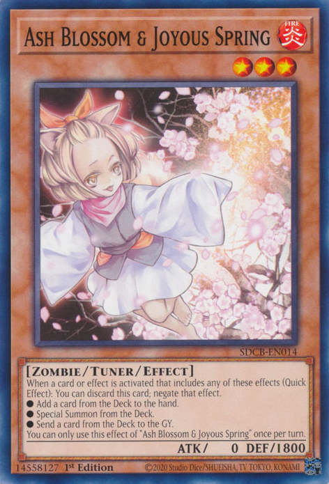 Ash Blossom & Joyous Spring [SDCB-EN014] Common | Galaxy Games LLC