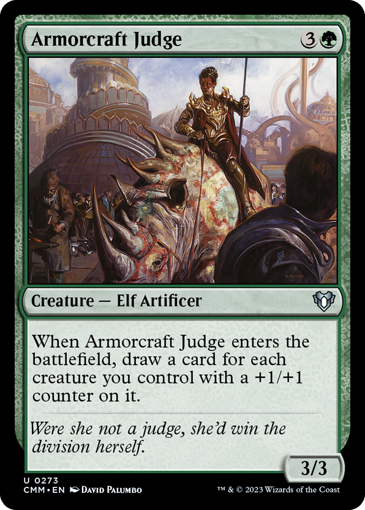 Armorcraft Judge [Commander Masters] | Galaxy Games LLC