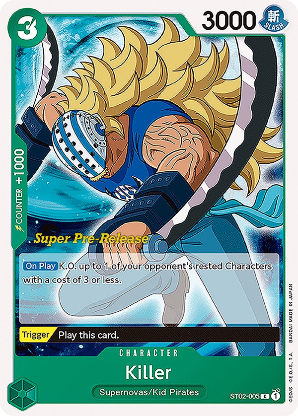 Killer [Super Pre-Release Starter Deck: Worst Generation] | Galaxy Games LLC