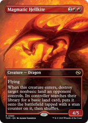 Magmatic Hellkite (Borderless) [Tarkir: Dragonstorm] | Galaxy Games LLC