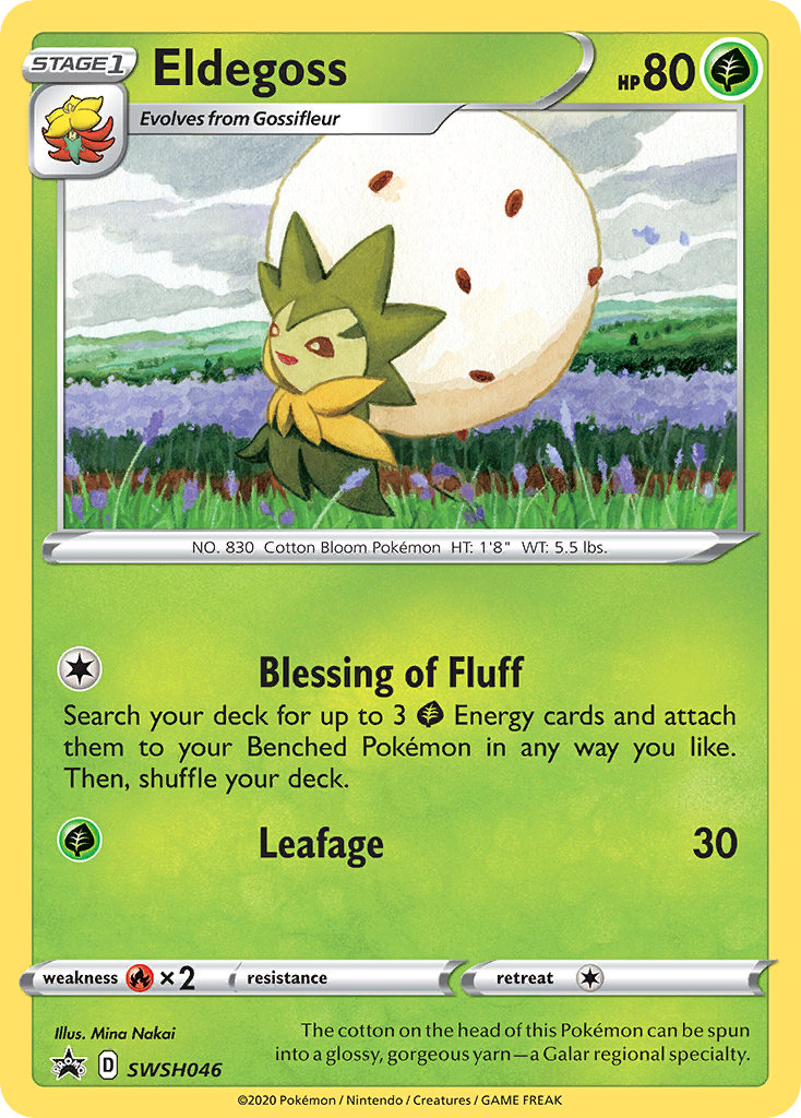 Eldegoss (SWSH046) [Sword & Shield: Black Star Promos] | Galaxy Games LLC