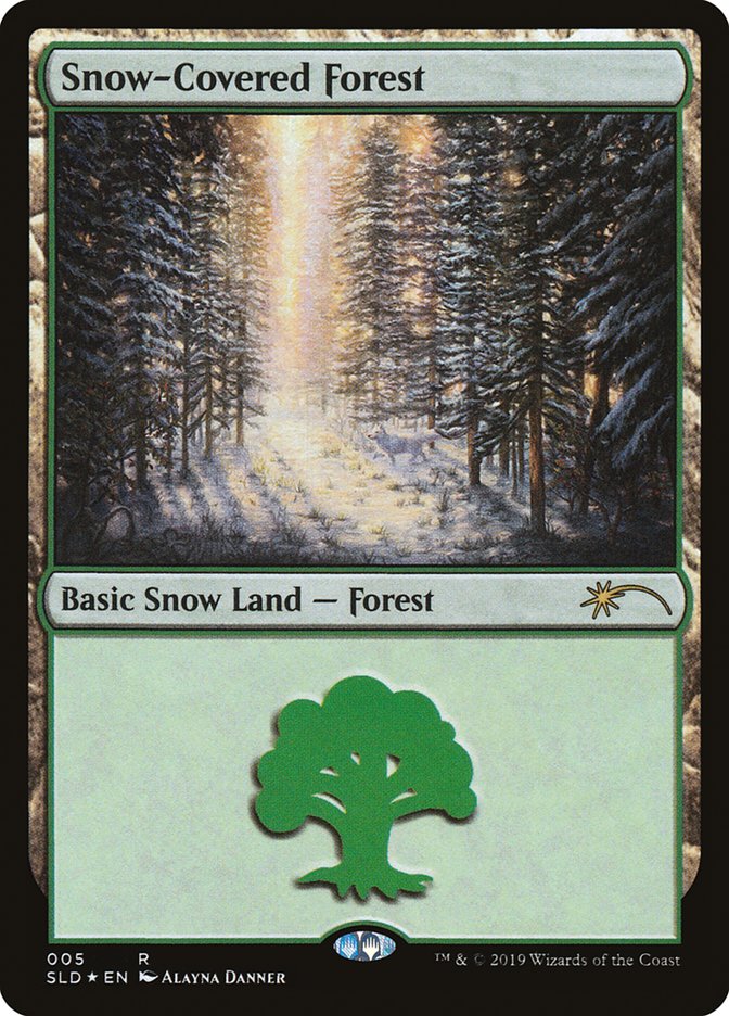 Snow-Covered Forest (005) [Secret Lair Drop Series] | Galaxy Games LLC