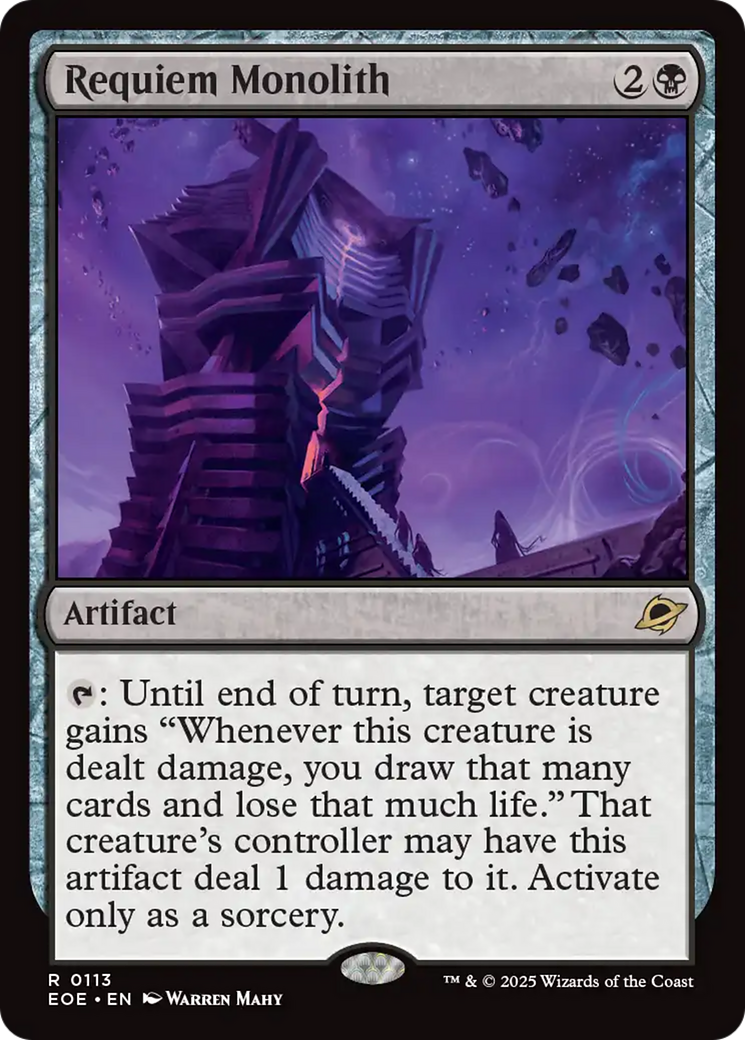 Requiem Monolith [Edge of Eternities] | Galaxy Games LLC