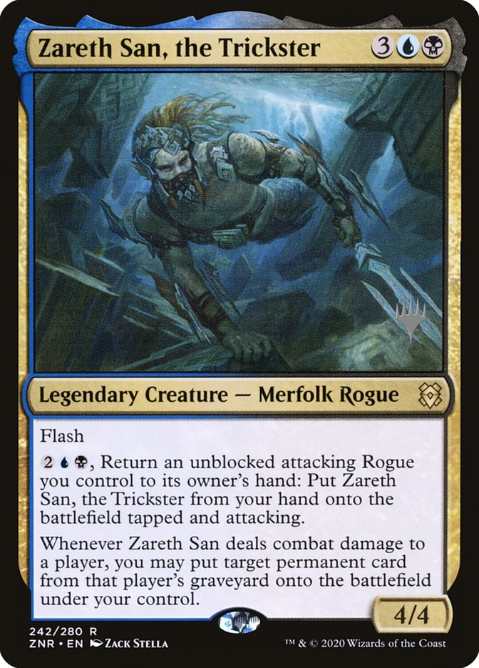 Zareth San, the Trickster (Promo Pack) [Zendikar Rising Promos] | Galaxy Games LLC